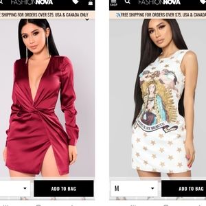 3 for 1 New Fashionova dresses Large plus 1 Gift